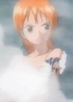 Nami extended bath scene